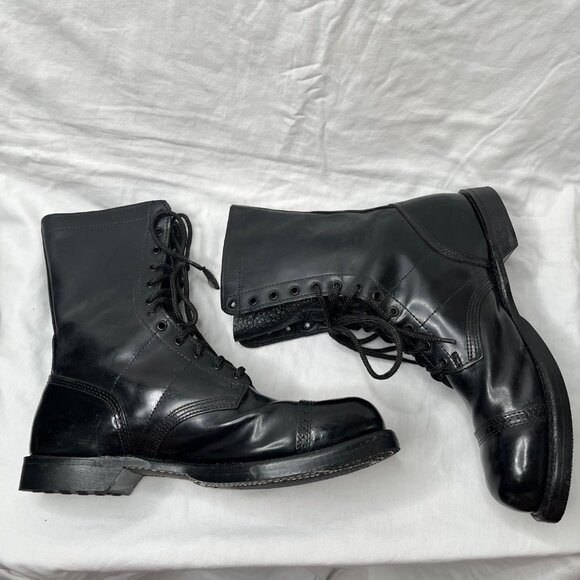 Corcoran 1500 Mens Black Leather Military Combat Boots Size 13 EE - Picture 8 of 14